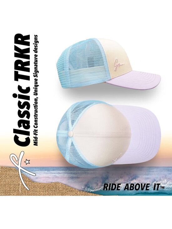 〽️Women Classic Blue Pink Snapback Baseball Cap Beach Trucker Accessories Hats main image 5